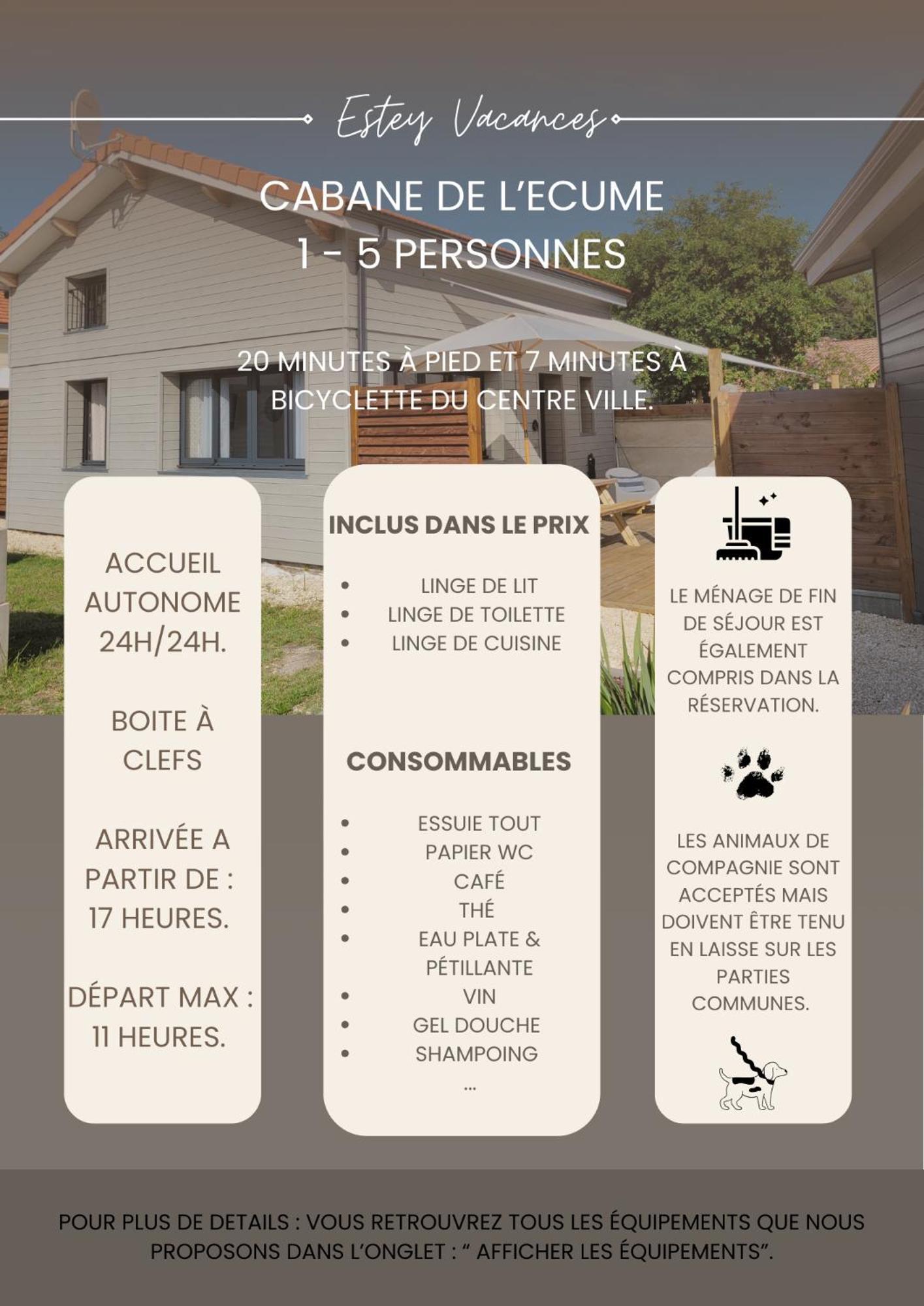 Les Cabanes De L'Airial Ecume Andernos-les-Bains Kültér fotó